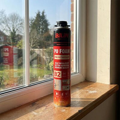 EI 240 Fire Rated Expanding Foam Sealant High Adhesion Fireproof PU Glue for Construction