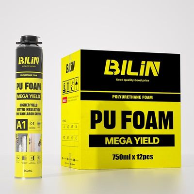 BILIN A1 Wysokiej wydajności Rozszerzalny PU Foam Spray Naprawny dla barier dźwiękoodpornych