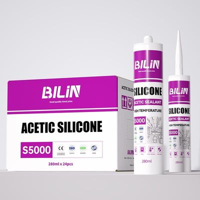 Jeden składnik octu Cure silikonowy uszczelniacz odporny na promieniowanie UV do łazienek i kuchni