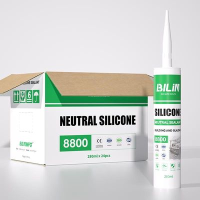 Wodotwórcze neutralne silikonowe uszczelniacze konstrukcyjne neutralne silikonowe kleje strukturalne