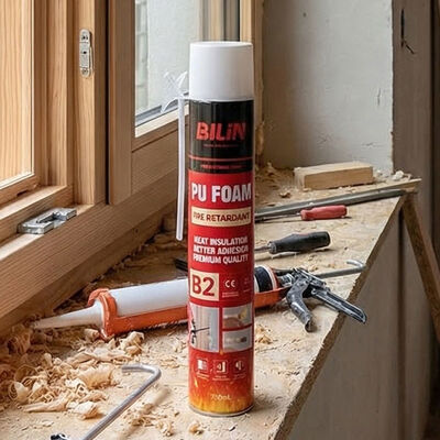 750 ml ognioodporna pianka montażowa ogólnego przeznaczenia, ognioodporna pianka PU do wypełniania szczelin