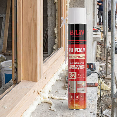 Piana poliuretanowa B2 ognioodporna 500ml 750ml typu pistoletowego do domowych napraw pęknięć DIY