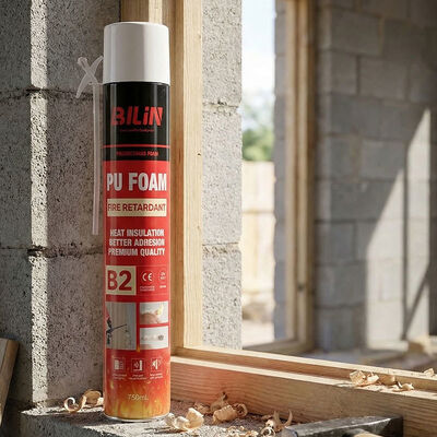 Acoustic Soundproof Fire Resistant PU Foam Sealant Flame Retardant Polyurethane Spray